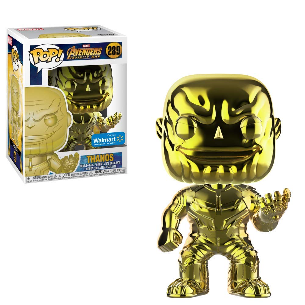 Funko Pop ! Marvel 289 Thanos (yellow chrome)