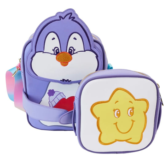 Loungefly Care Bear Cousins Cozy Heart Penguin Crossbuddies Bag