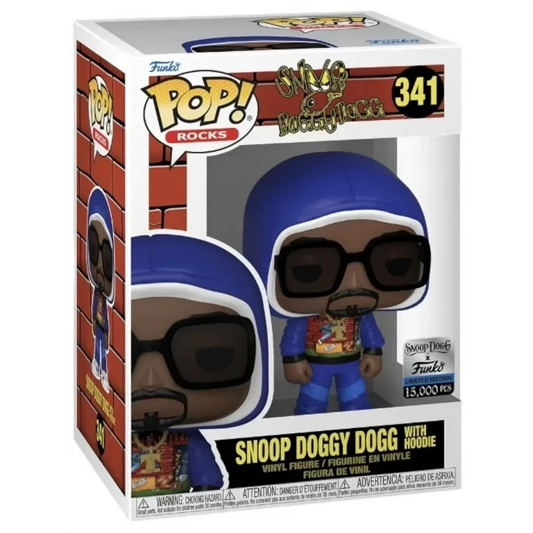 Funko Pop ! Rocks 341 Snoop Doggy Dogg (with hoodie)