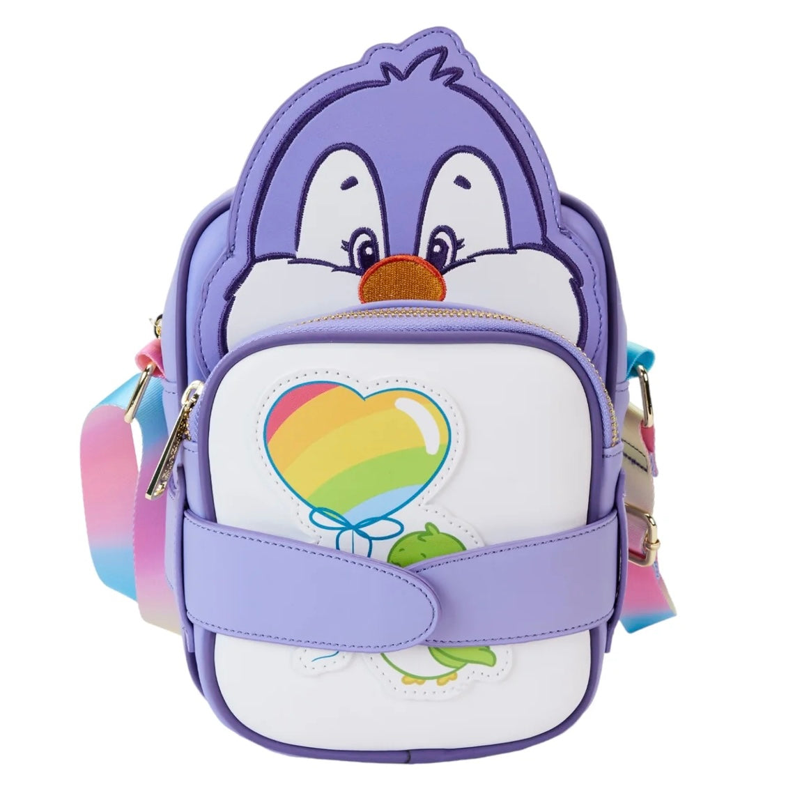 Loungefly Care Bear Cousins Cozy Heart Penguin Crossbuddies Bag