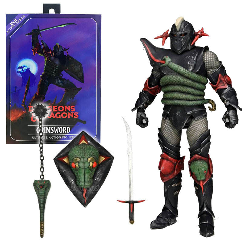 NECA - Dungeons and Dragons , Grimsword 7” Scale Action Figure