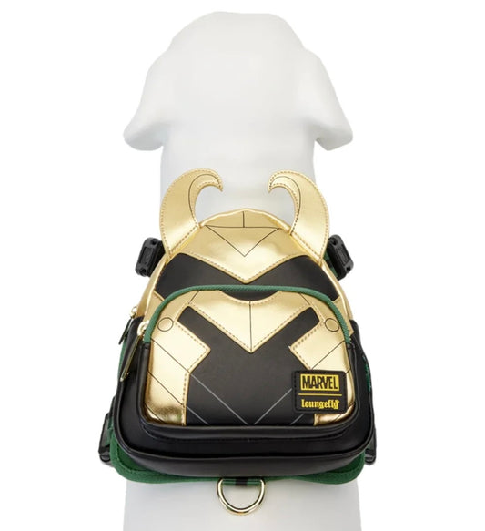 Loungefly Pets Marvel Loki Cosplay Dog Harness Large