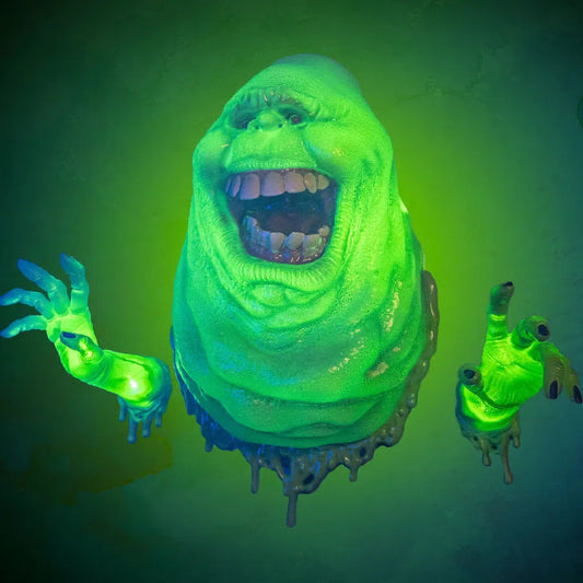 Ghostbusters Slimer, glowing wall breaker