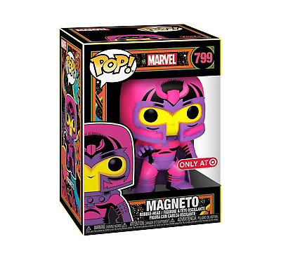 Funko Pop ! Marvel 799 Magneto .Blacklight
