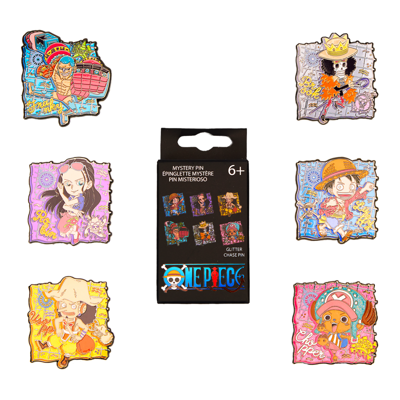 Loungefly Toei One Piece Map Mystery Box Pin