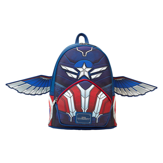 Loungefly Marvel Captain America Brave New World Cosplay Mini Backpack