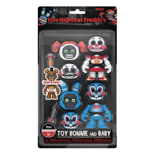 FNAF SNAPS 2 pack Toy Bonnie and baby