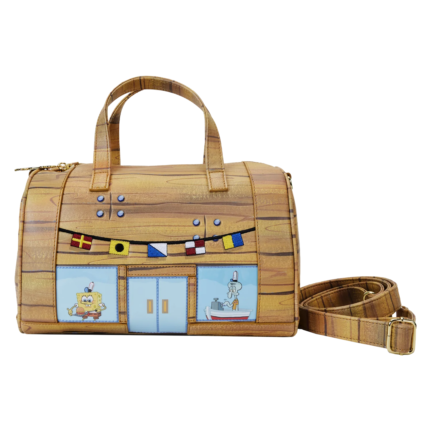 Loungefly Nickelodeon SpongeBob 25th Anniversary Krusty Krab Figural Crossbody Bag
