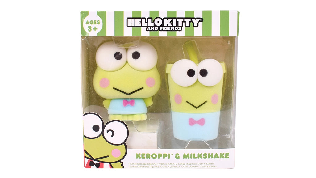 Sanrio flocked food figures