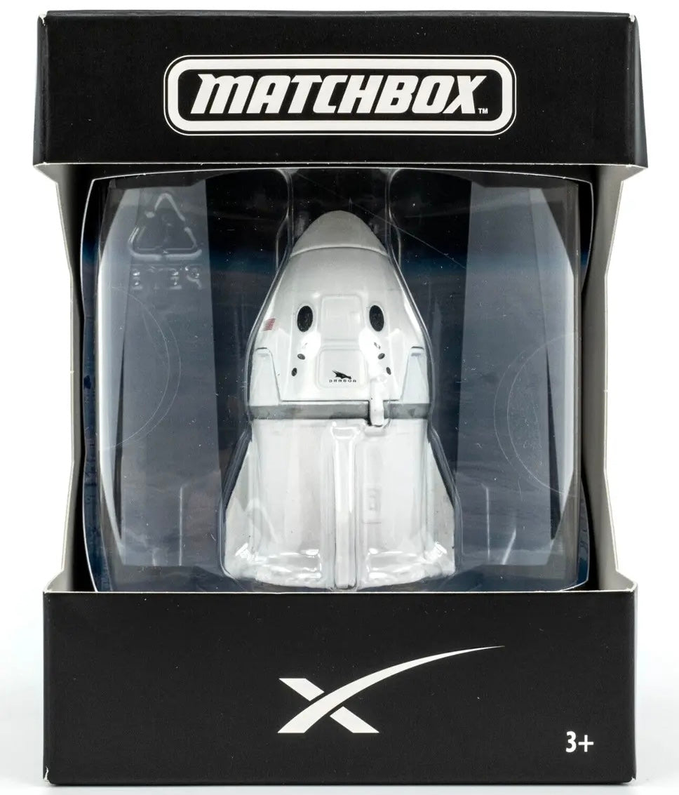 Matchbox space dragon capsule