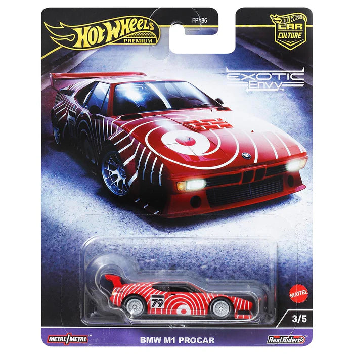Hot Wheels Premium 2024 Exotic Envy Mix