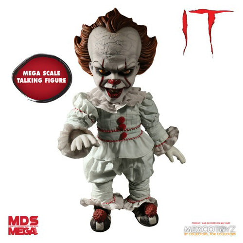 MEZCO 15” MDS Mega Scale Figure with sound : IT 2017 Pennywise
