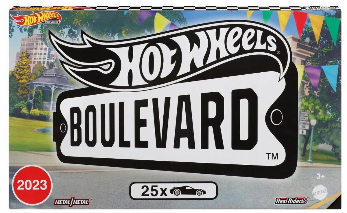 Hot Wheels Boulevard 2023 factory set
