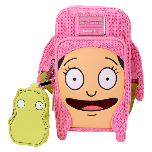 Loungefly Bob's Burgers Louise Cosplay Crossbody Bag with Coin Bag