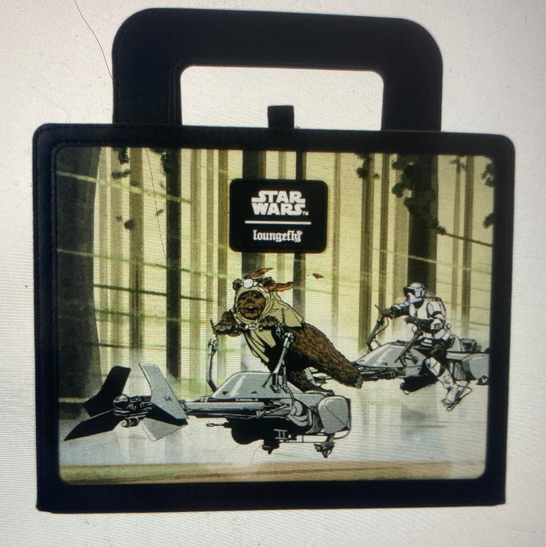Loungefly stationary Star Wars return of the Jedi lunch box journal