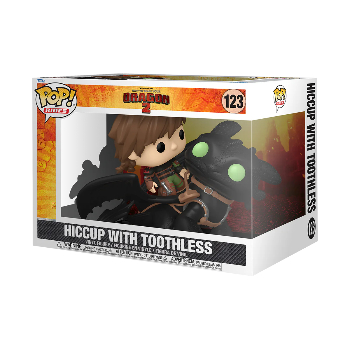 Funko Pop ! Rides 123 Hiccup and Toothless