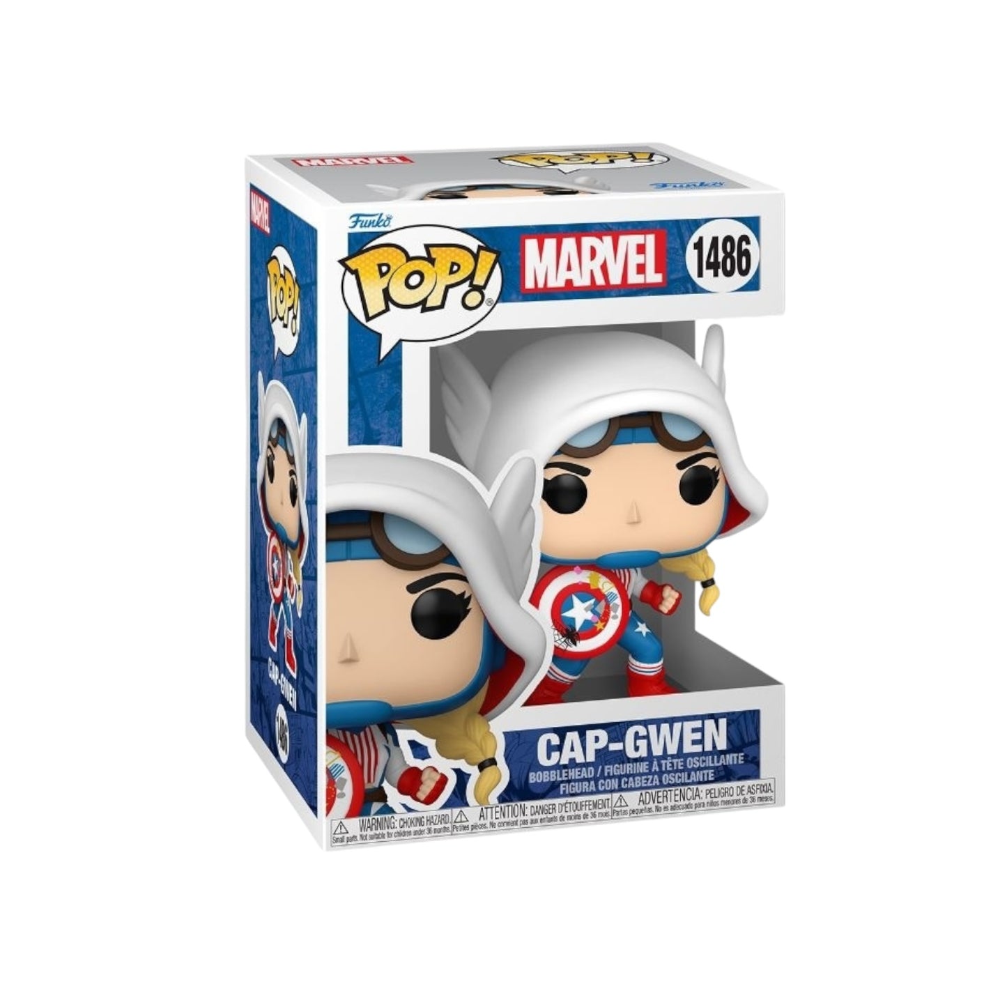 Funko Pop ! Marvel 1486 Cap-Gwen