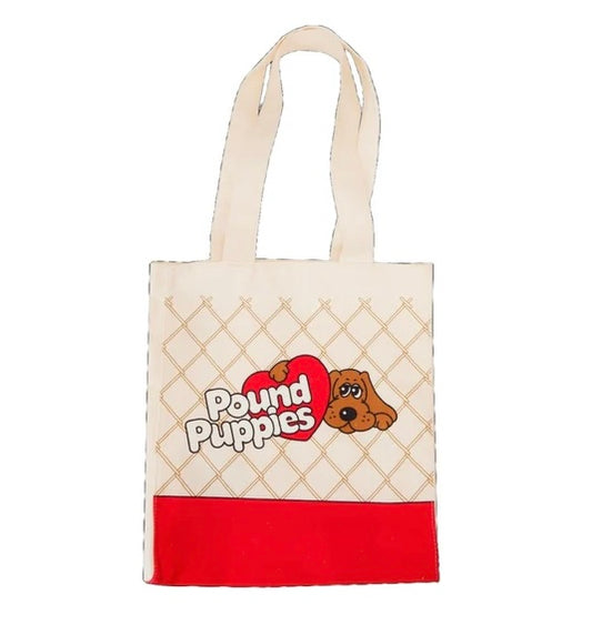 Loungefly Hasbro Pound Puppies 40th Anniversary Canvas Tote Bag