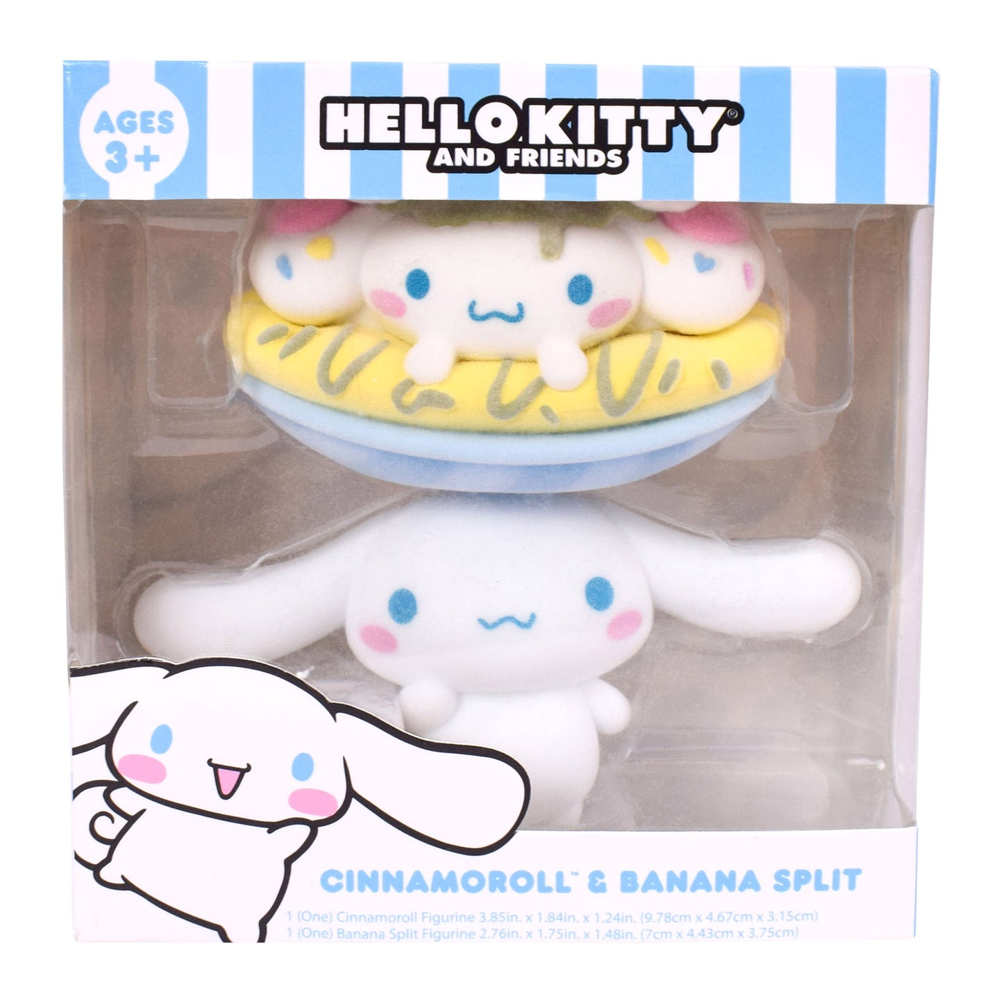 Sanrio flocked food figures