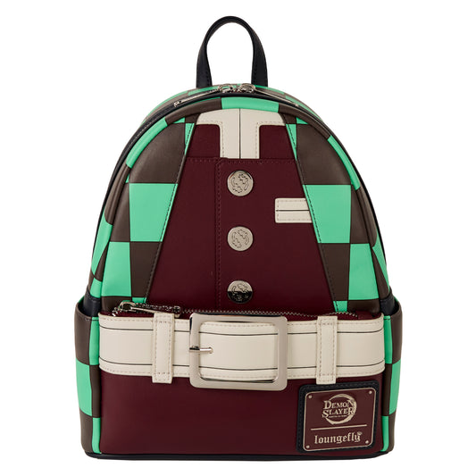 Loungefly Aniplex Demon Slayer Tankiro Kamado Cosplay Mini Backpack