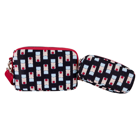 Loungefly Aniplex Demon Slayer AOP Sling Bag