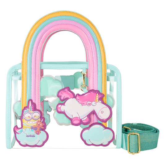 Loungefly Universal Minions Fluffy Unicorn Tote