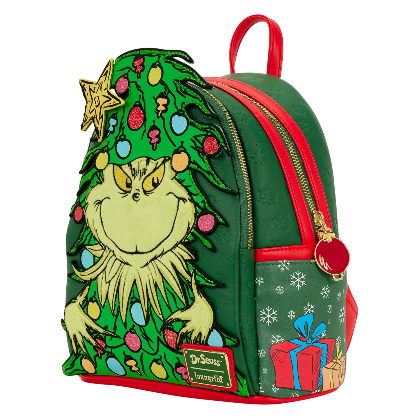 Loungefly Dr Seuss Grinch Holiday Mini Backpack