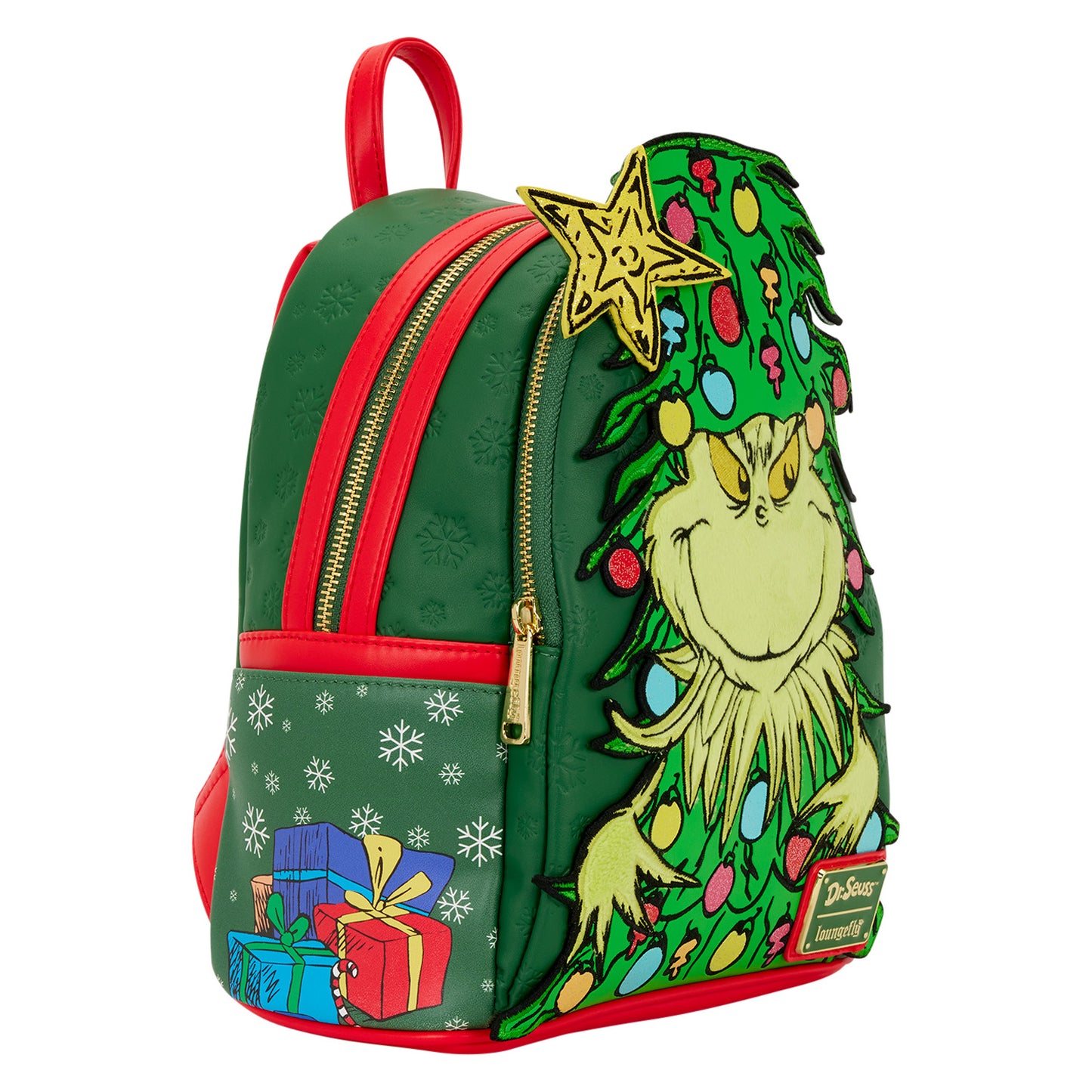 Loungefly Dr Seuss Grinch Holiday Mini Backpack