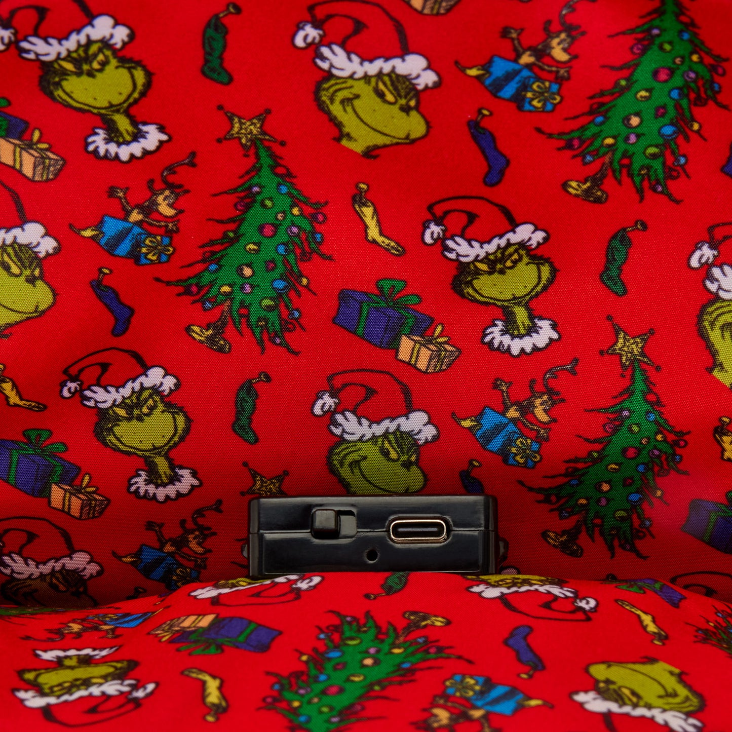 Loungefly Dr Seuss Grinch Holiday Mini Backpack