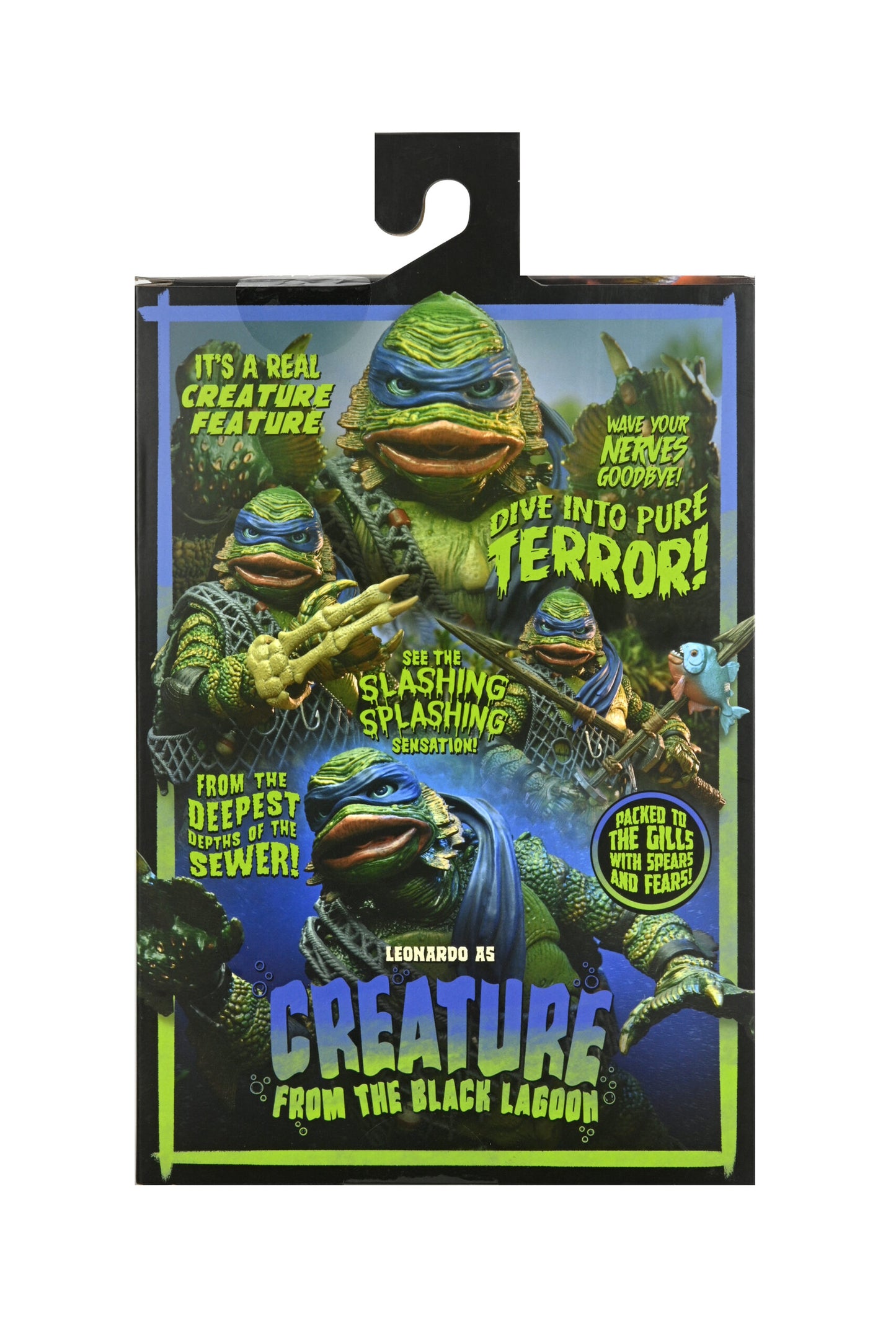 NECA - TMNT X Universal Monsters , Leonardo as the Creature