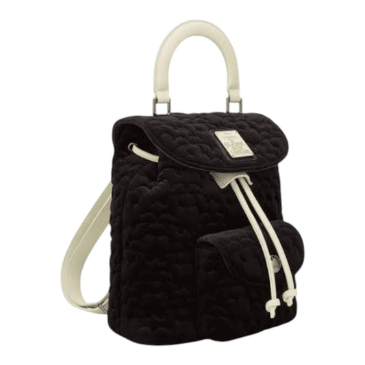 Loungefly Disney The Nightmare Before Christmas Quilted Bat Mini Backpack