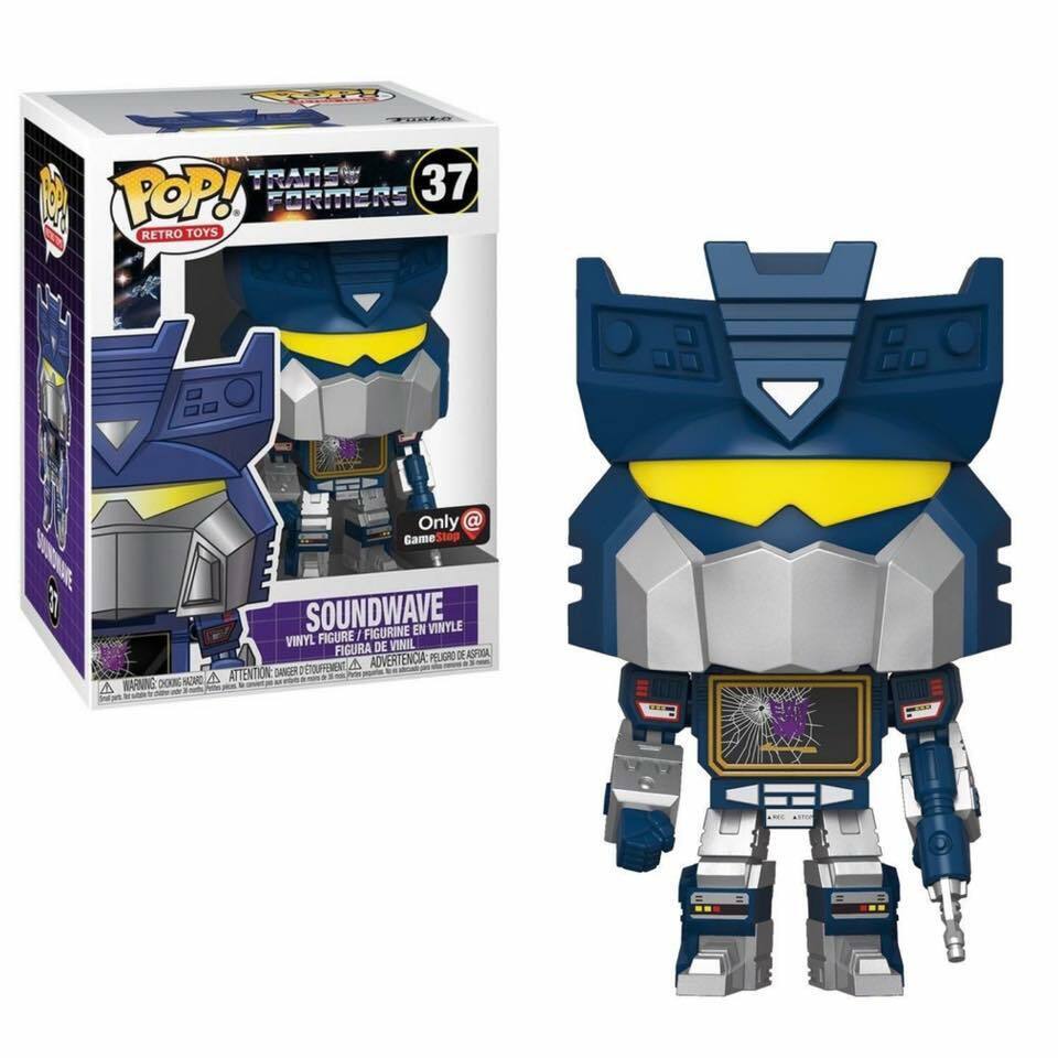 Funko Pop ! Retro toys 37 Soundwave