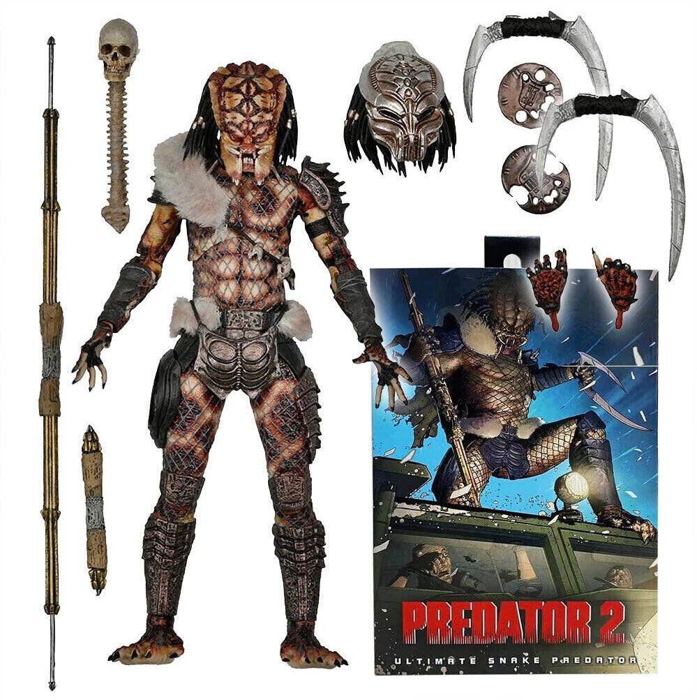 NECA - Predator 2 , 09 Ultimate Snake Predator