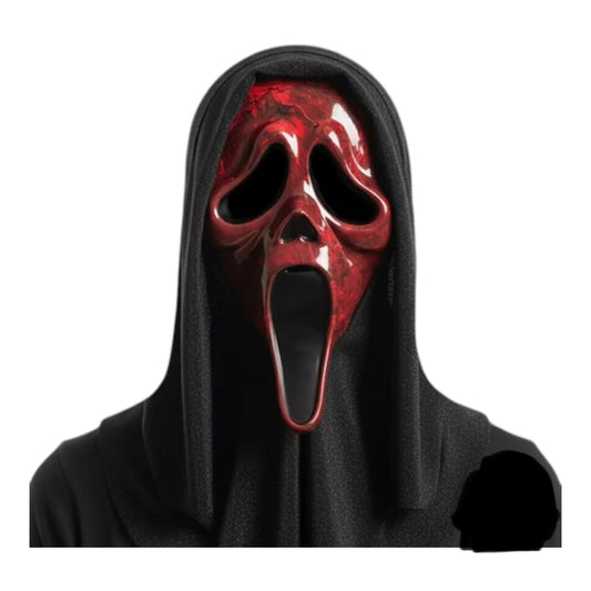 Ghost Face Marble Mask