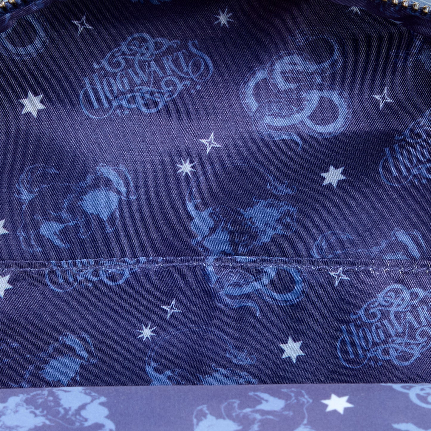 Loungefly Warner Brothers Harry Potter Denim Mini Backpack