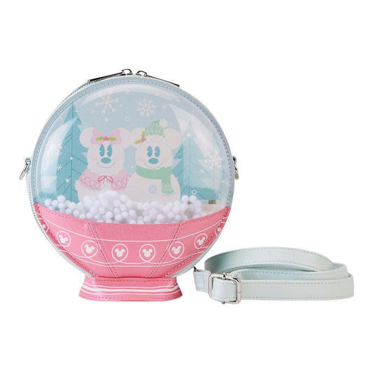 Loungefly Mickey And Friends Snow Globe Crossbody