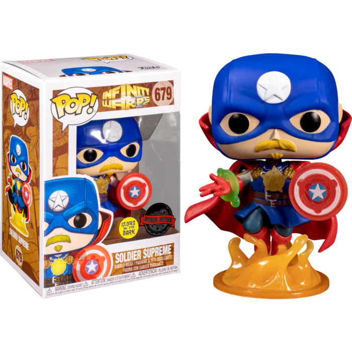 Funko Pop ! Games 679 Soldier supreme GITD