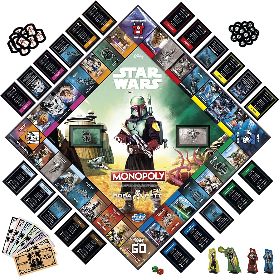 Monopoly Star Wars Boba Fett