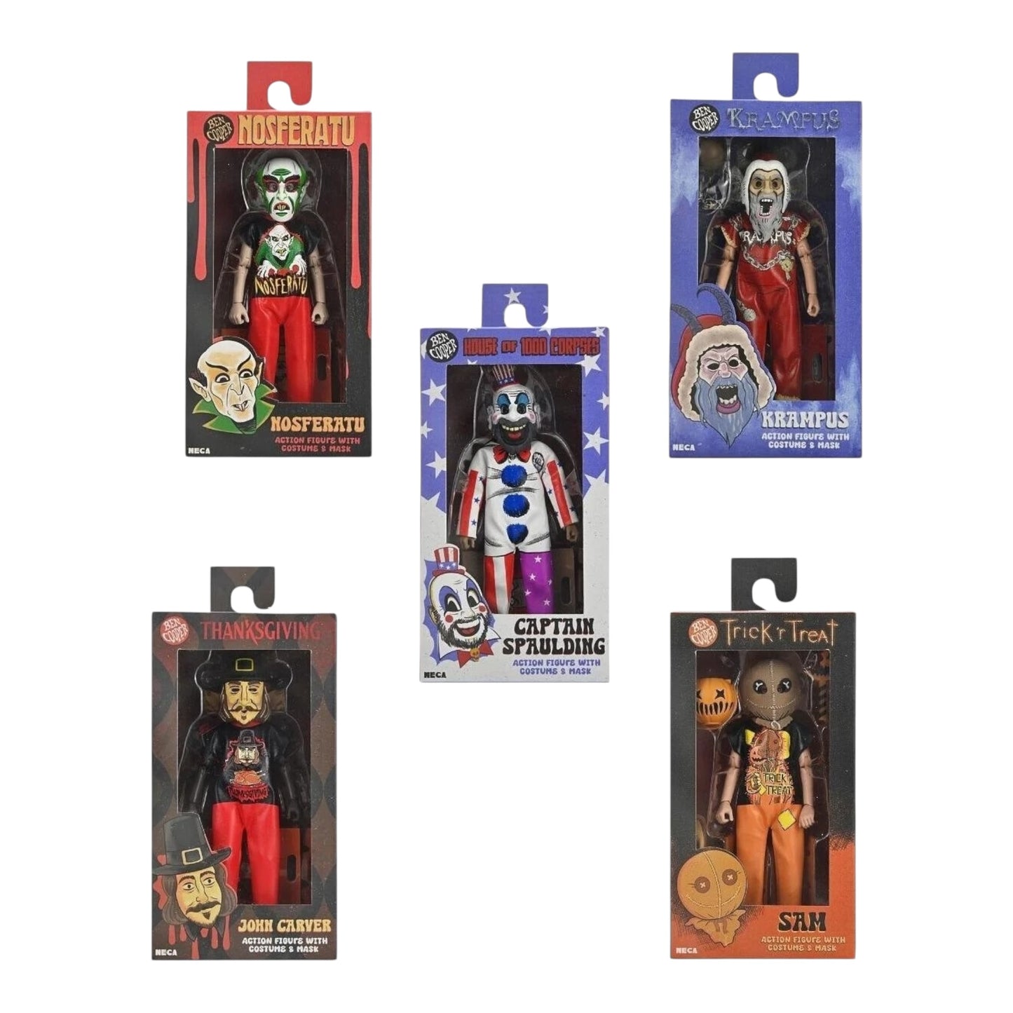 NECA - Ben Cooper Series 4 Assortment, 6'' clothed figures
