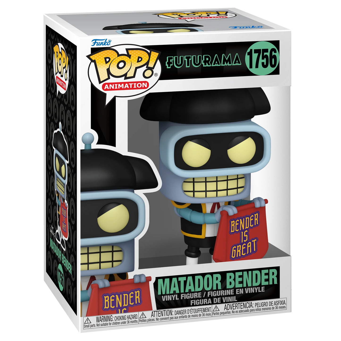 Funko Pop ! Animation 1756 Matador Bender