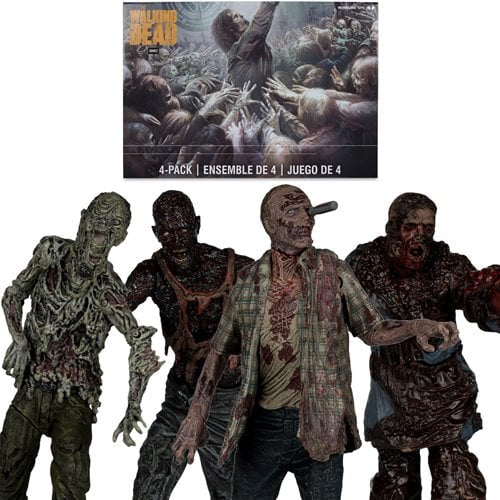 Walking dead - Walkers 4 pack