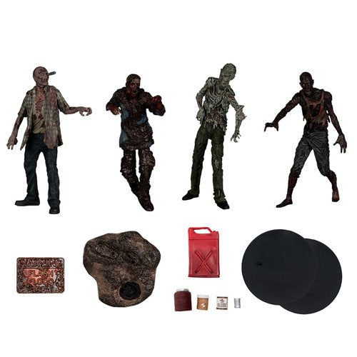 Walking dead - Walkers 4 pack