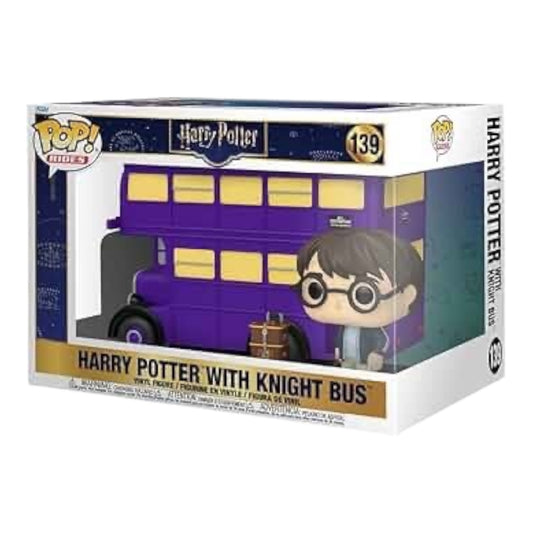 Funko Pop ! HP 139 Harry Potter with Knight Bus