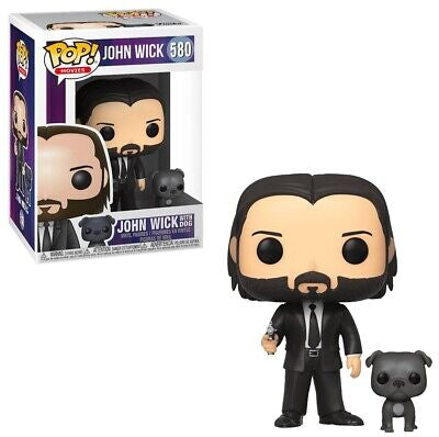 Funko Pop ! Movies 580 John Wick with dog