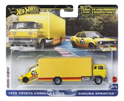 Hot wheels Premium TT - 1972 Toyota Corolla Levin & Sakura Sprinter