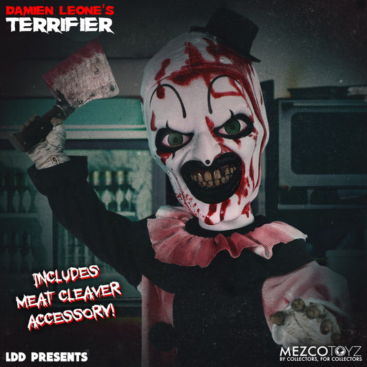 MEZCO Living Dead Doll : Terrifier , Blood splatter Limited Edition