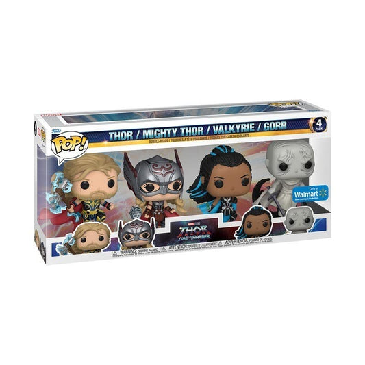 Funko Pop ! Marvel 4pk Thor love and thunder