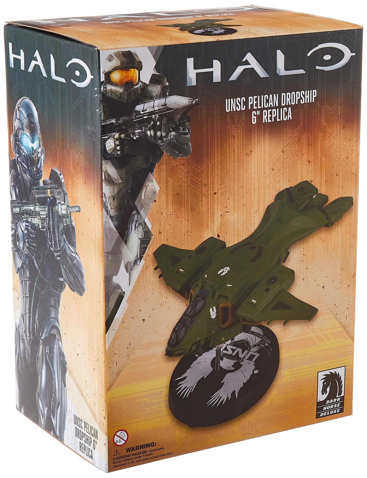 Halo UNCS Pelican Dropship 6” replica