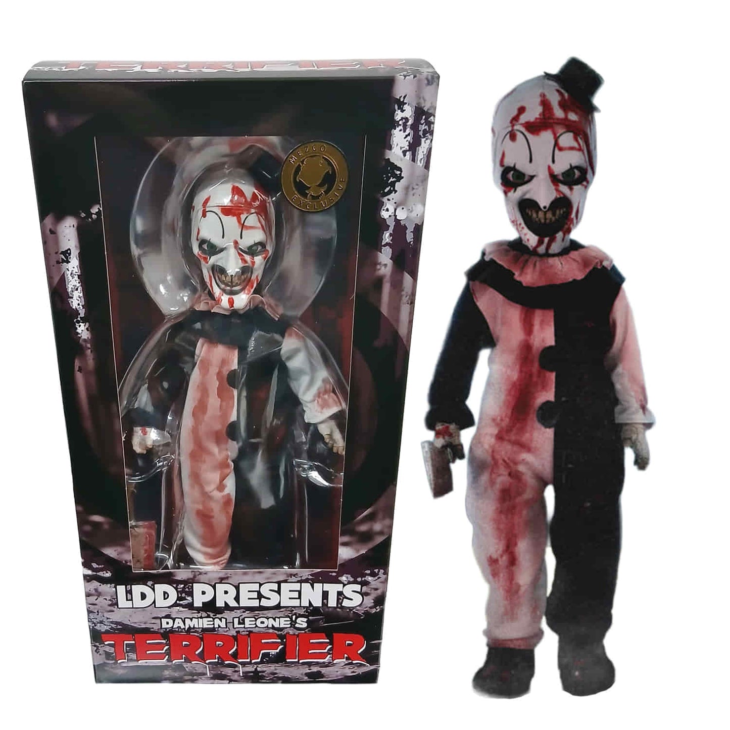 MEZCO Living Dead Doll : Terrifier , Blood splatter Limited Edition