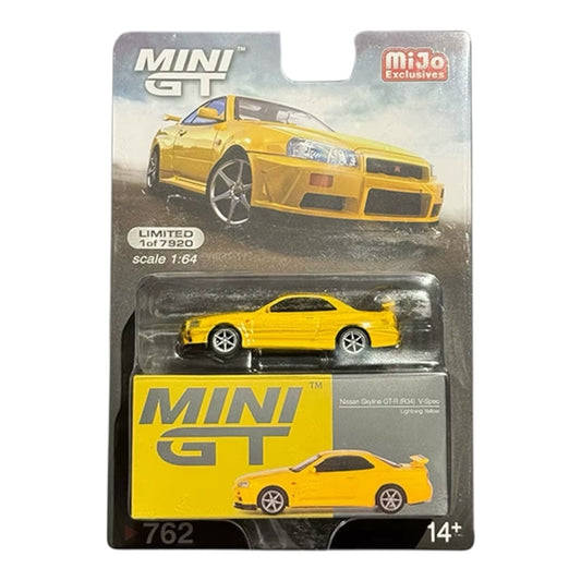MINIGT #762 Nissan Skyline GT-R (R34) V-SPEC